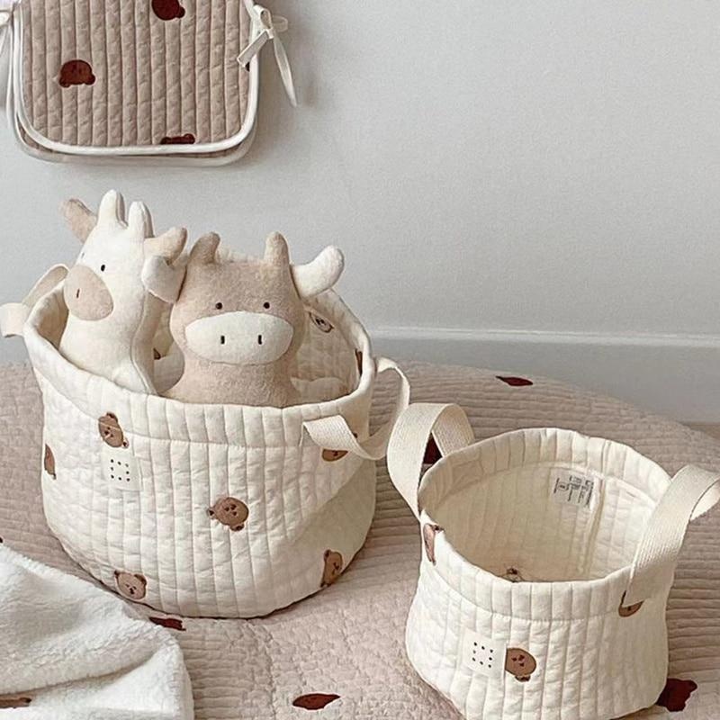 Baby Products Basket - Nette Bär Stickerei Windel Tasche Windel