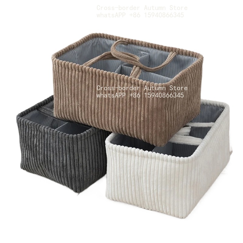 Baby Products Basket - Tragbare Reise-Mami-Tasche Wickeltasche Flaschenaufbewahrung Handtasche Multifunktionale