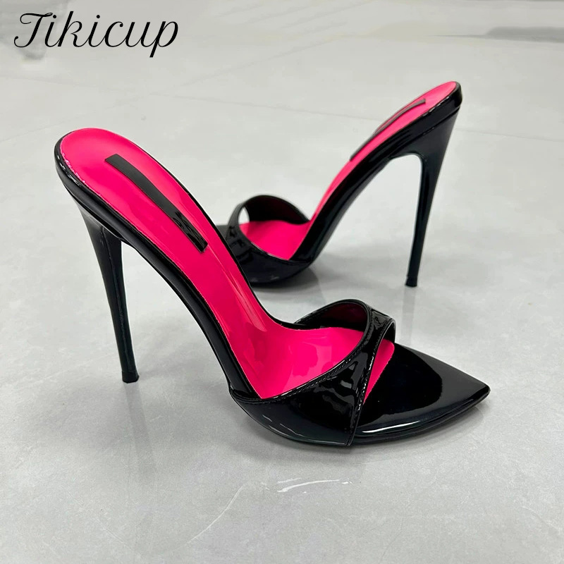 Baby Gate Stairs - Frau Stilettos 12 cm Slipper Sexy