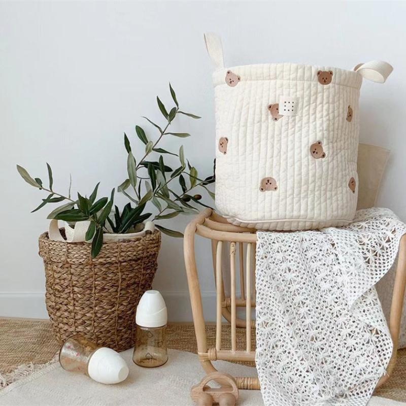 Nette Bär Stickerei Windel Tas – Baby Products Basket Bewertung und Preis