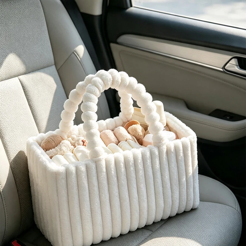 Weiche Flanell-Kosmetiktasche, – Baby Products Basket Bewertung und Preis