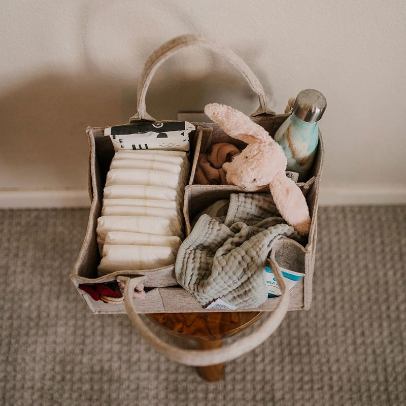 Windel-Caddy – Aufbewahrungsbe – Baby Products Basket Bewertung und Preis
